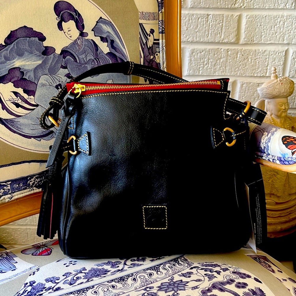 Dooney and Bourke Tassel Shoulder Bag